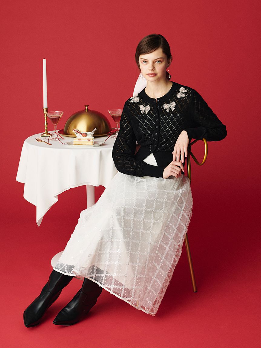 FURFUR「ハートモチーフイヤリング」|イヤリング|