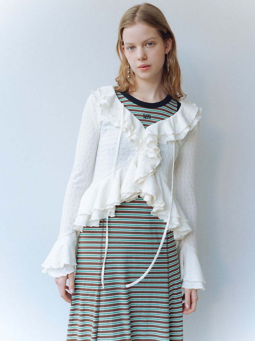 FURFUR「ハートモチーフイヤリング」|イヤリング|