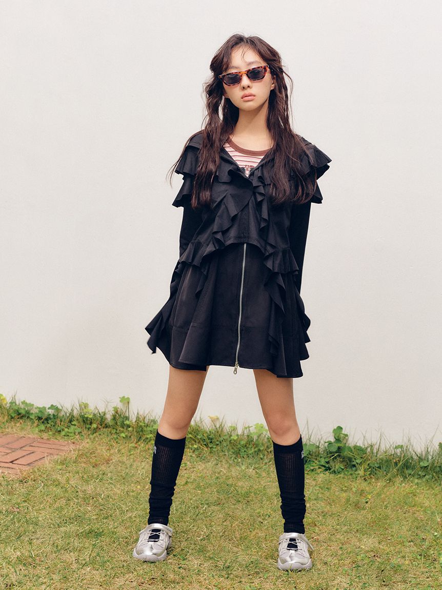 FURFUR「ミリタリーキャミソールワンピース」|ワンピース|