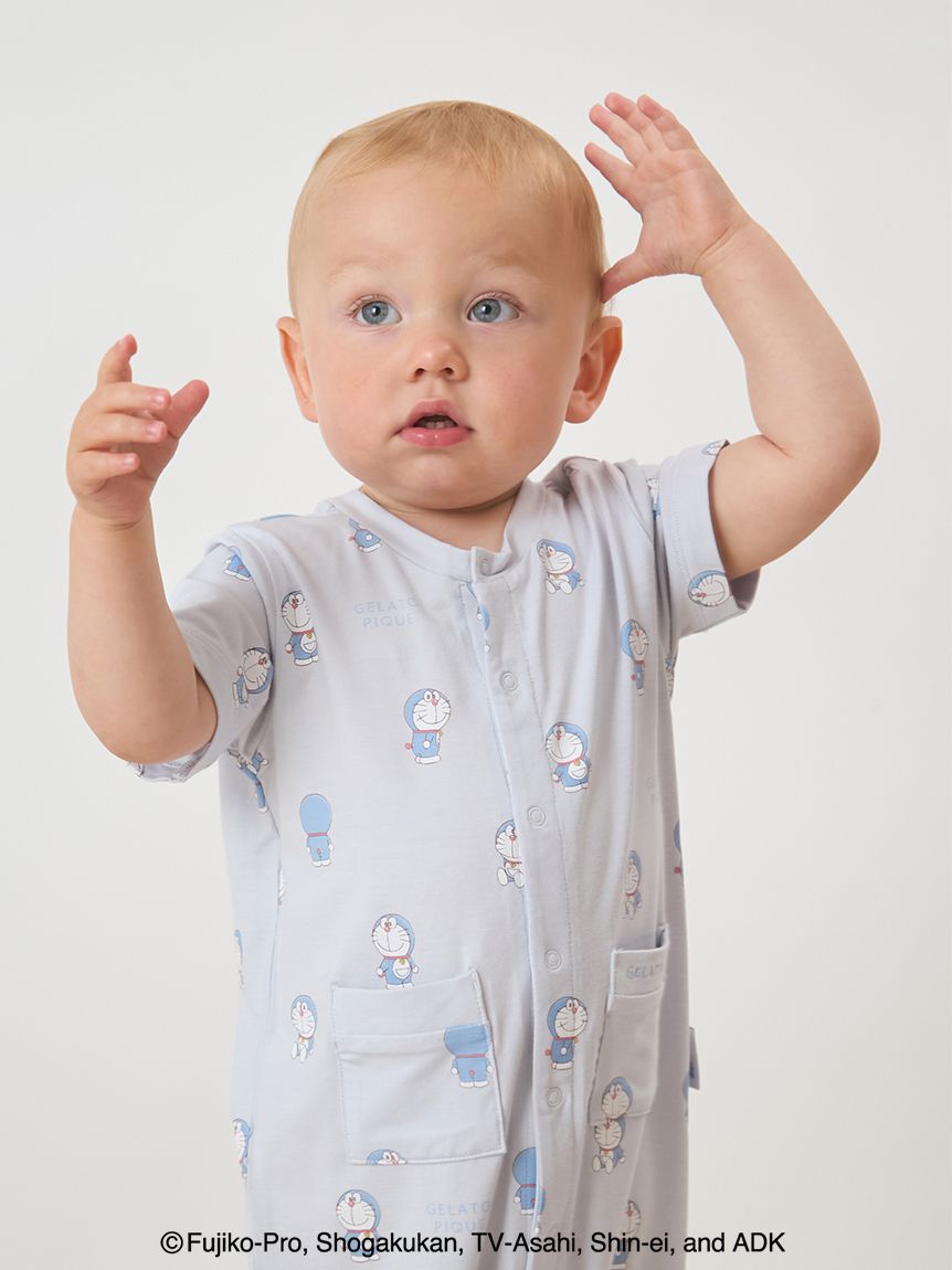 GELATO PIQUE KIDS & BABY「【ドラえもん】【ベビー】総柄ロンパース」|ロンパース|