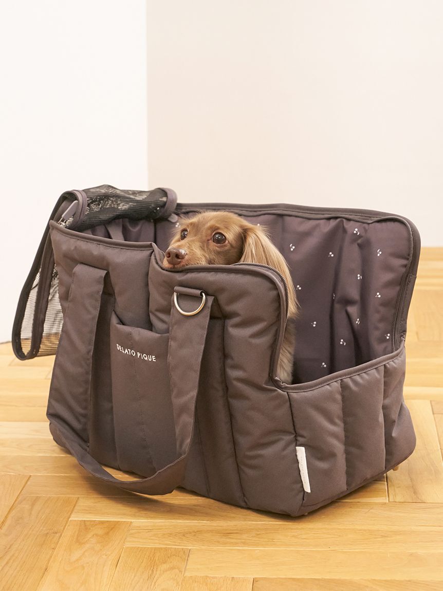  GELATO PIQUE CAT&DOG「【CAT&DOG】キルティングキャリーバック」|その他|