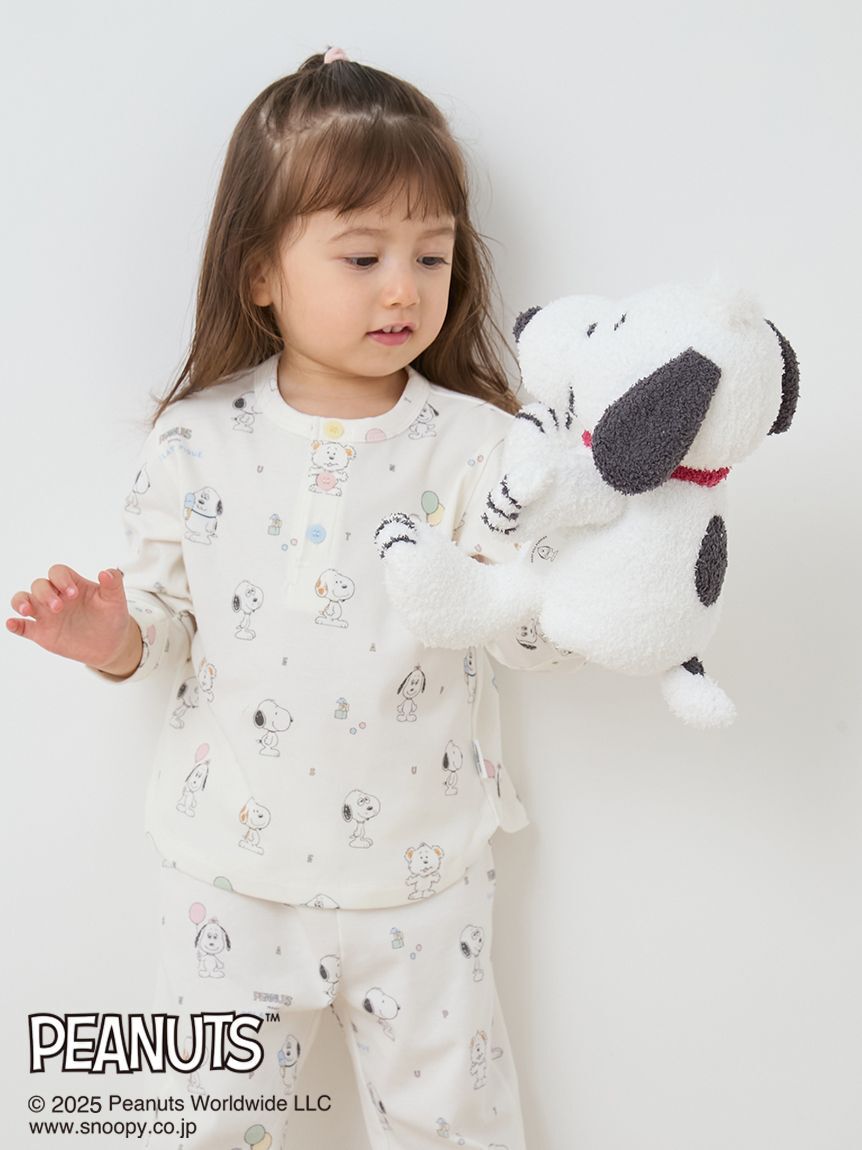 GELATO PIQUE KIDS & BABY「【PEANUTS PUPPIES】【BABY】総柄プルオーバー」|その他ベビーウェア|