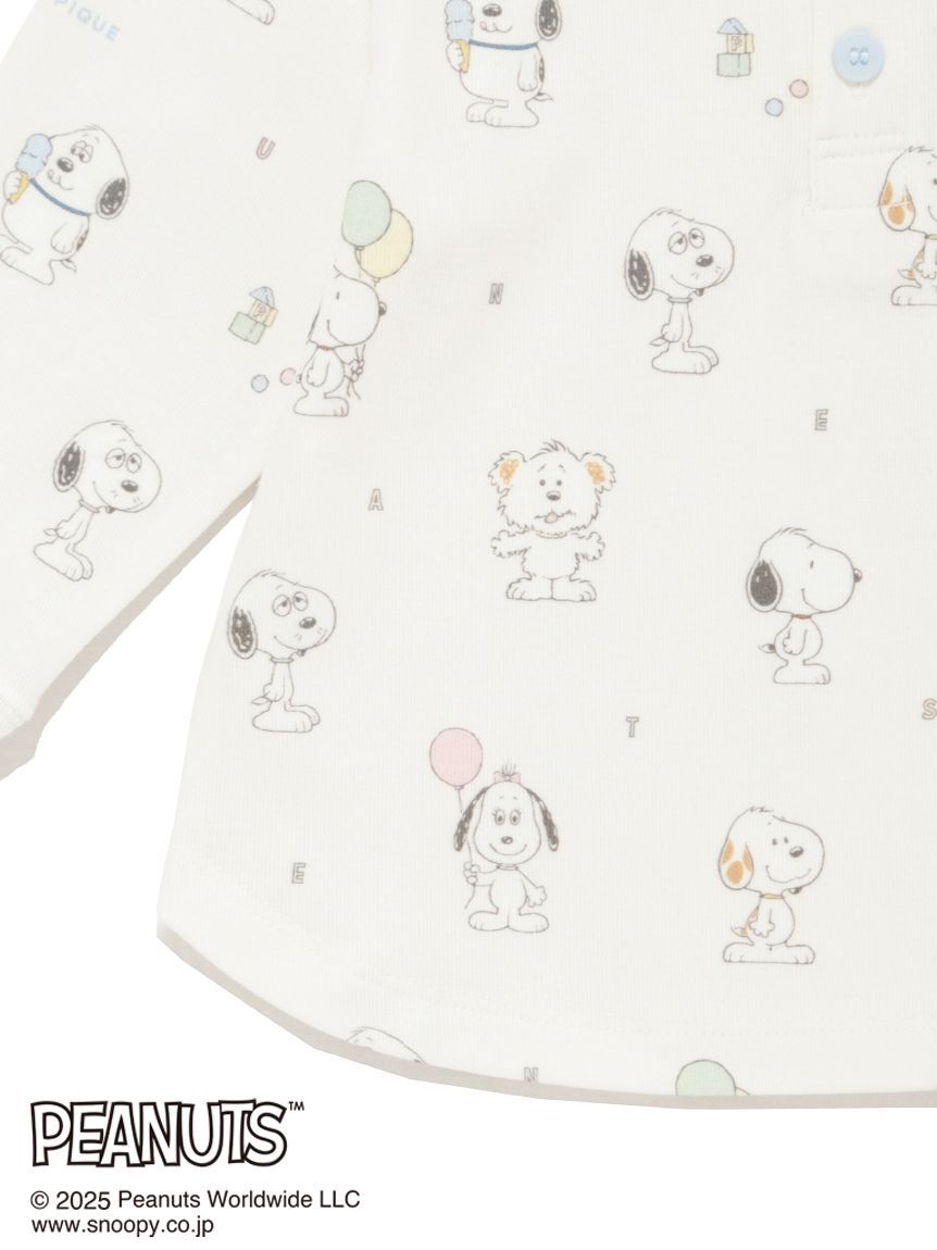 GELATO PIQUE KIDS & BABY「【PEANUTS PUPPIES】【BABY】総柄プルオーバー」|その他ベビーウェア|