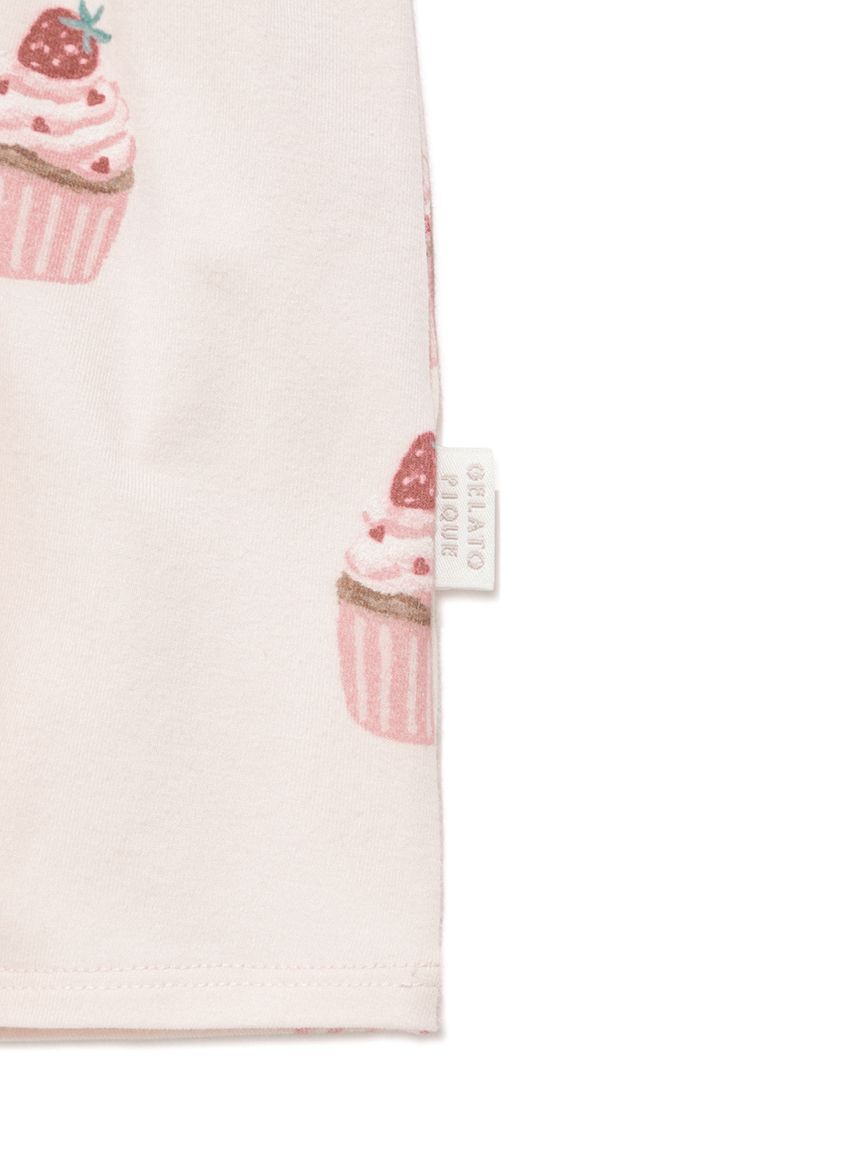 GELATO PIQUE KIDS & BABY「【BABY】カップケーキ柄ロンパース」|ロンパース|
