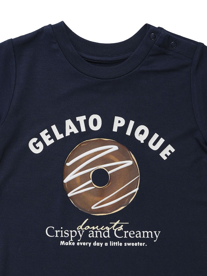 GELATO PIQUE KIDS & BABY「【BABY】ドーナツワンポイントロンパース」|ロンパース|