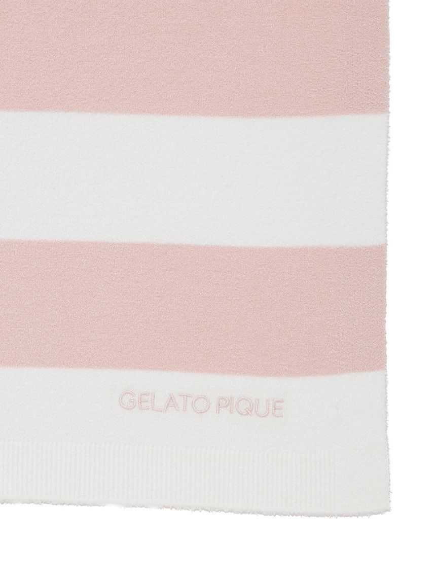 gelato pique「スムーズィーlite2ボーダーブランケット」|ブランケット|