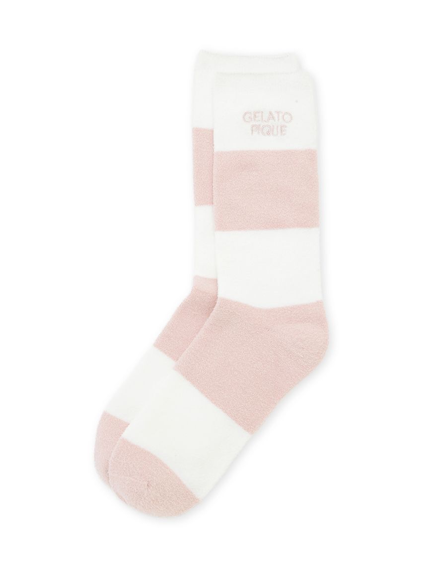 gelato pique「スムーズィーlite2ボーダーソックス」|その他|
