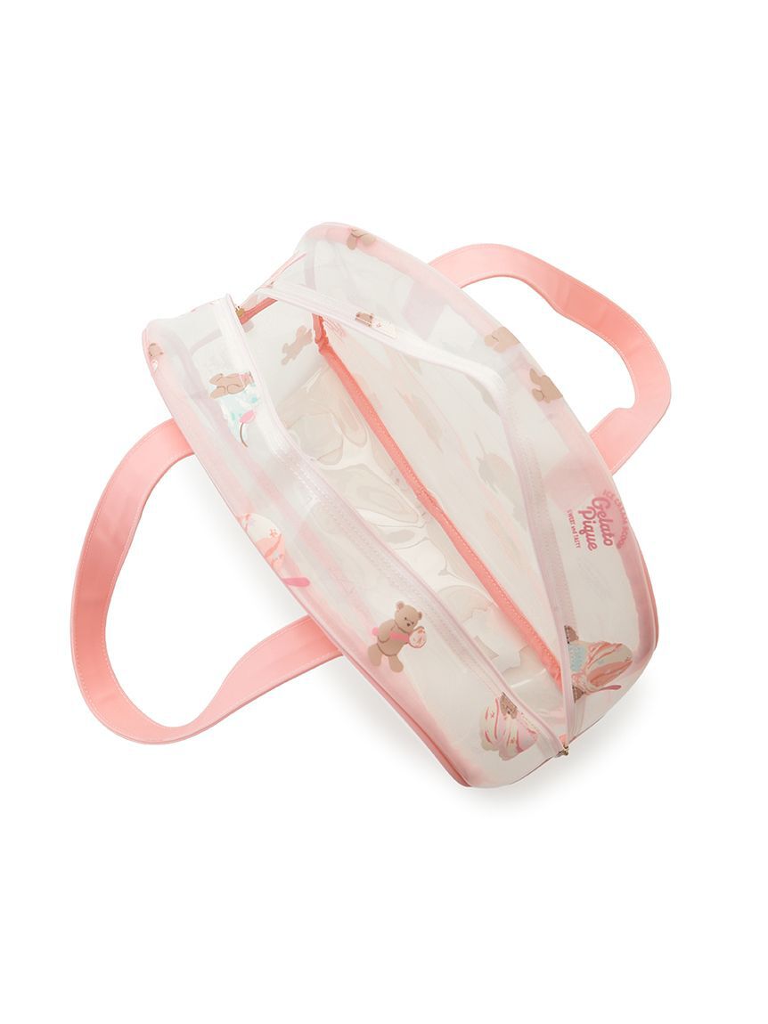 GELATO PIQUE KIDS & BABY「【KIDS】アイスクリームベア柄PVCプールバッグ」|トートバッグ|