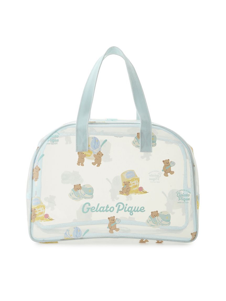 GELATO PIQUE KIDS & BABY「【KIDS】アイスクリームベア柄PVCプールバッグ」|トートバッグ|