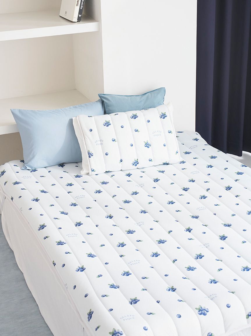 gelato pique Sleep「【Sleep】【接触冷感】フルーツ柄敷きパッド（ダブル）」|その他|