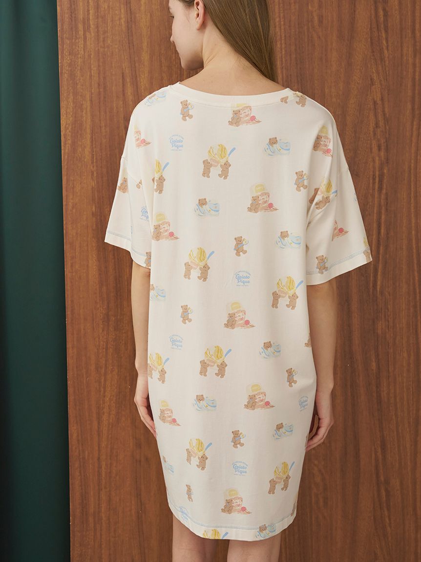 gelato pique「アイスクリームベア柄ワンピース」|ルームウェア|