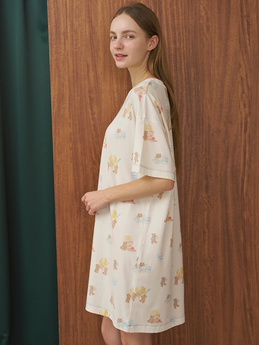 gelato pique「アイスクリームベア柄ワンピース」|ルームウェア|