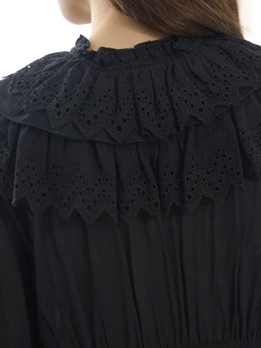 SNIDEL「コットンレースBOHOチュニック」|チュニック|