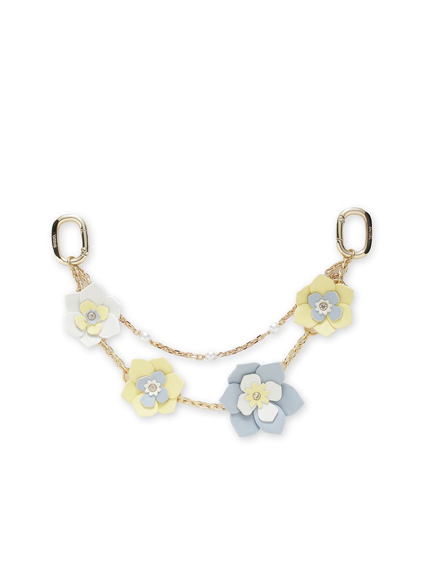 SNIDEL「フラワーブルームチャーム」|キーケース|