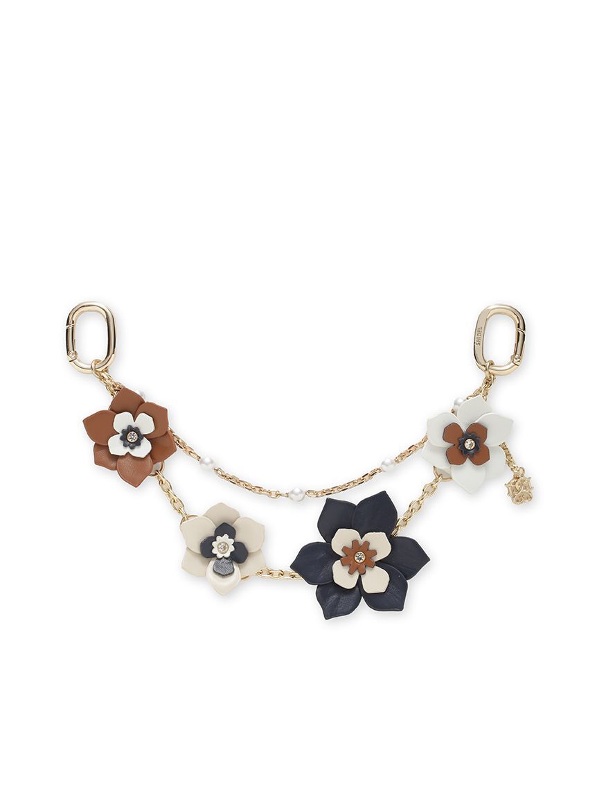 SNIDEL「フラワーブルームチャーム」|キーケース|