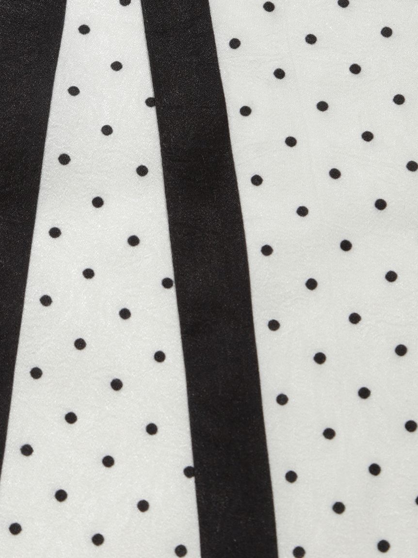 SNIDEL「グレージングフラワーボウタイスカーフ」|バンダナ・スカーフ|