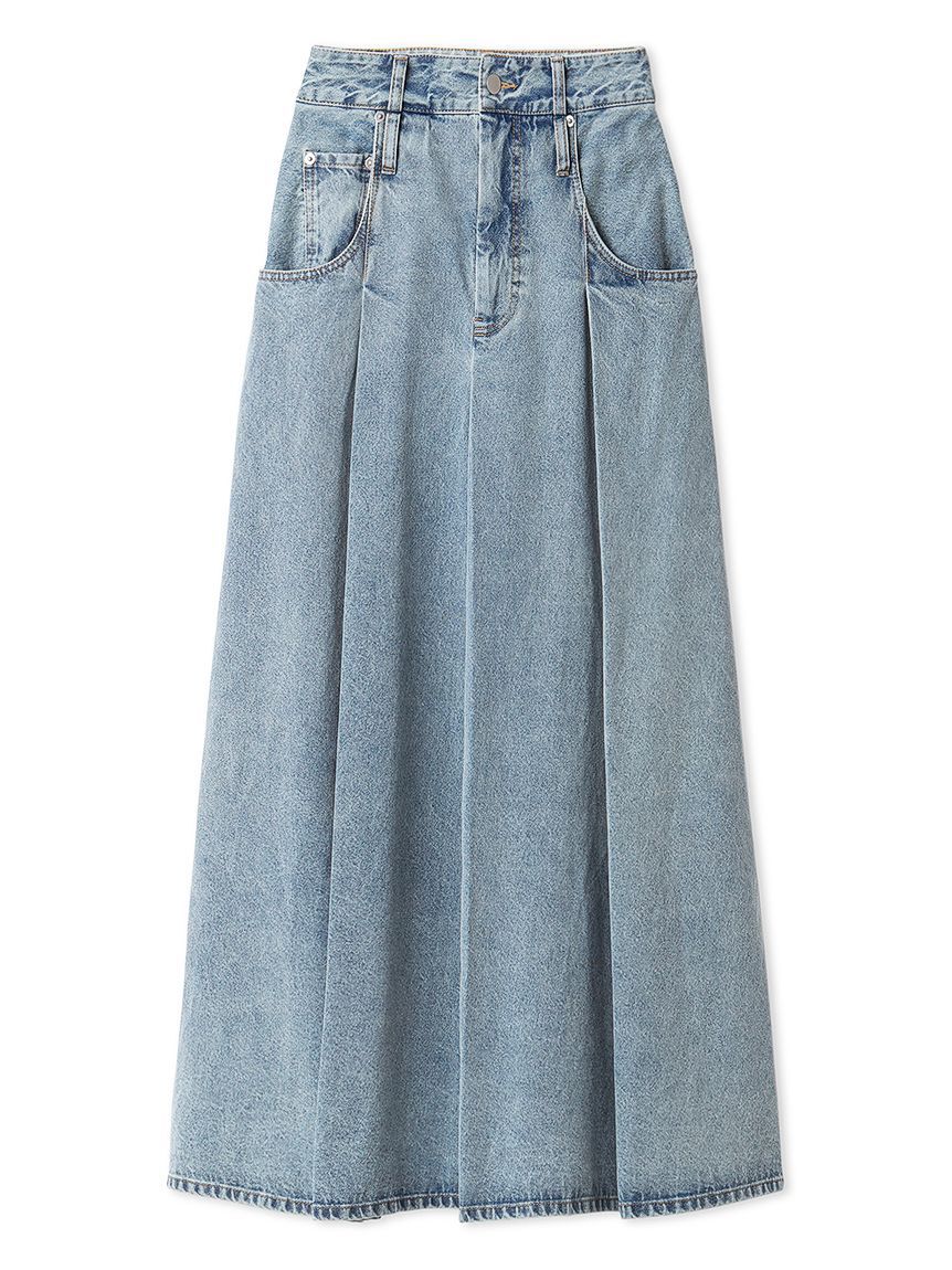 SNIDEL「ロングデニムスカート」|スカート|