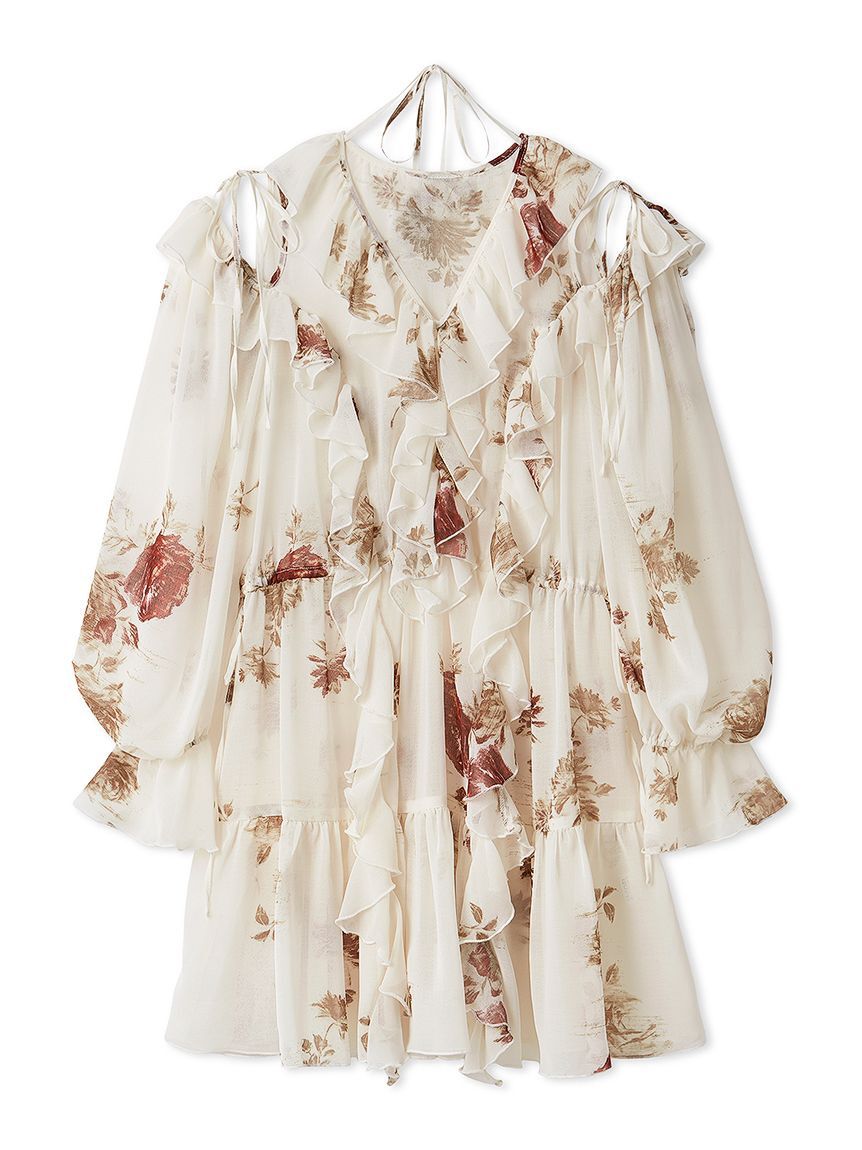 SNIDEL「フリルチュニック」|チュニック|