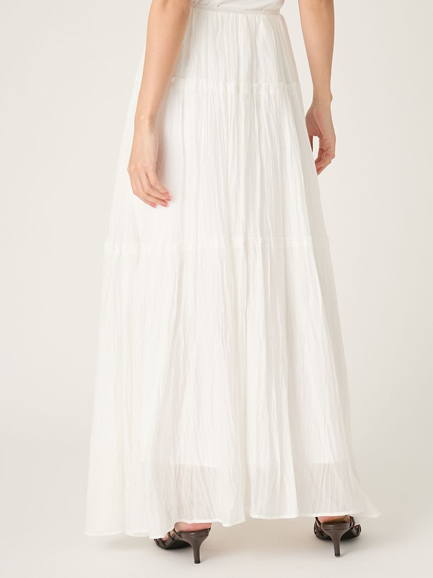 FRAY I.D「セミシアーティアードスカート」|スカート|