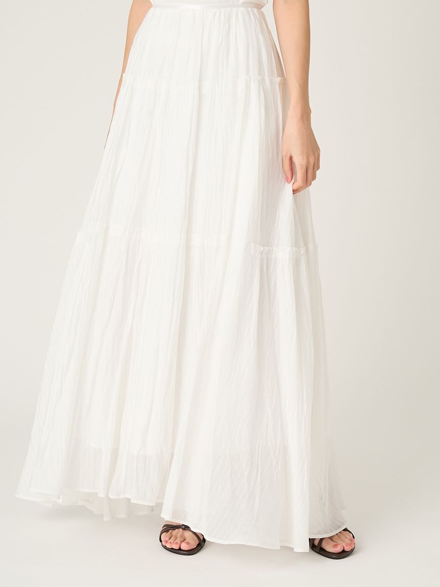 FRAY I.D「セミシアーティアードスカート」|スカート|