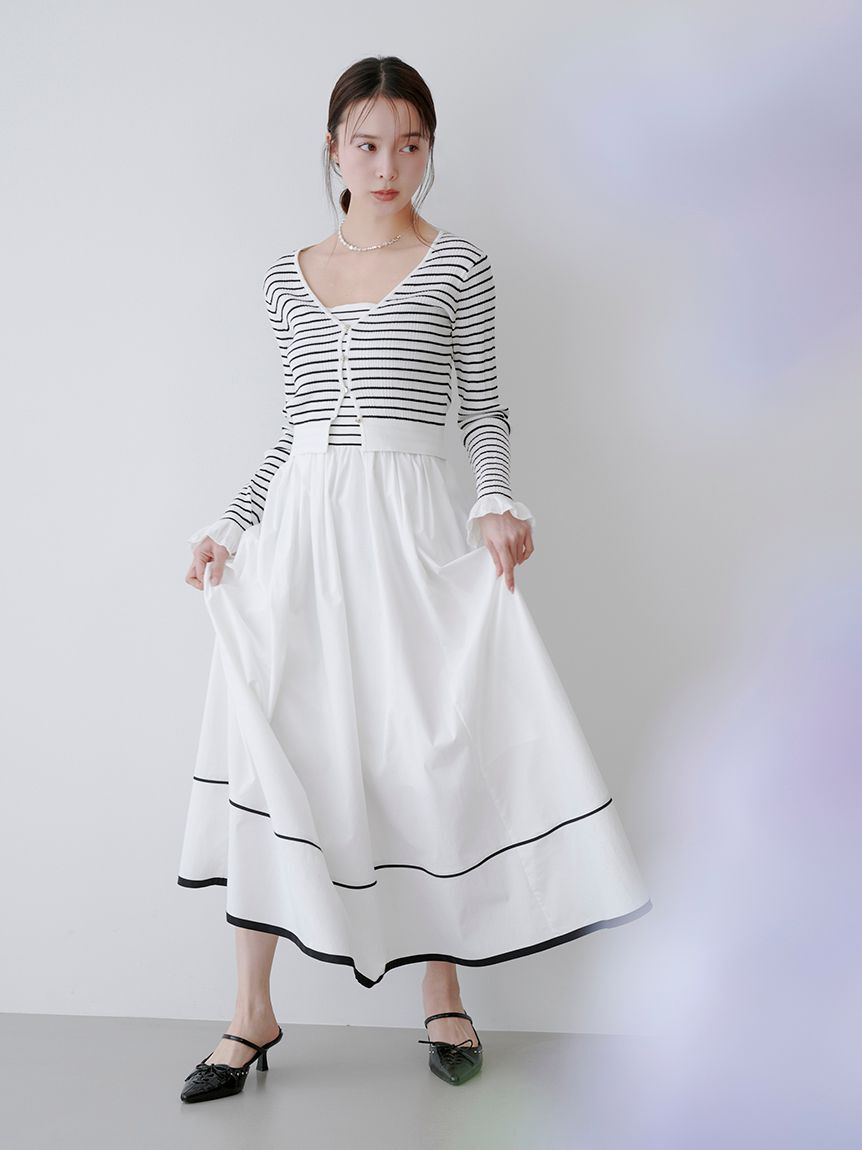 LILY BROWN「レースアップスリングバッグパンプス」|パンプス|