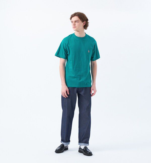 MACKINTOSH PHILOSOPHY「【WEB&一部店舗限定】バッキンガムベア 5.6oz クルーネックワンポイントTシャツ」|Tシャツ・カットソー|