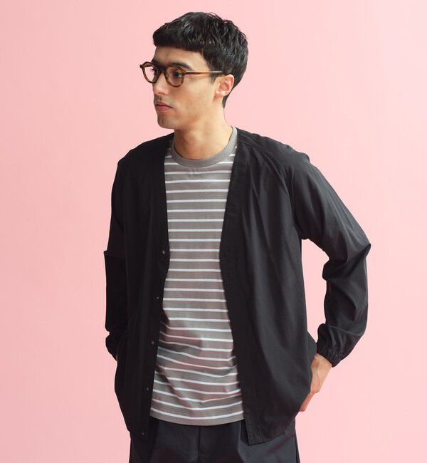 MACKINTOSH PHILOSOPHY「ナイロンミニリップ パッカブルカーディガン」|ブルゾン・スタジャン|ブラック