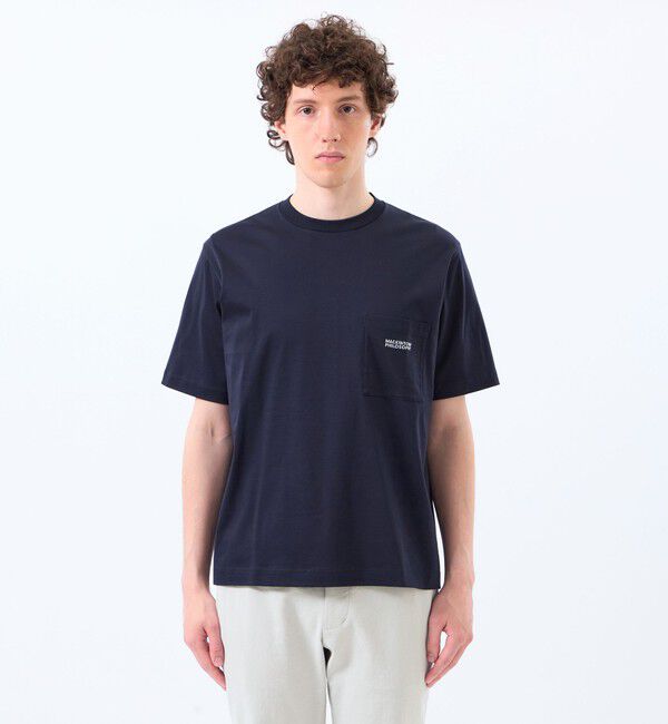 MACKINTOSH PHILOSOPHY「シルケットスムース クルーネック半袖ポケT」|Tシャツ・カットソー|