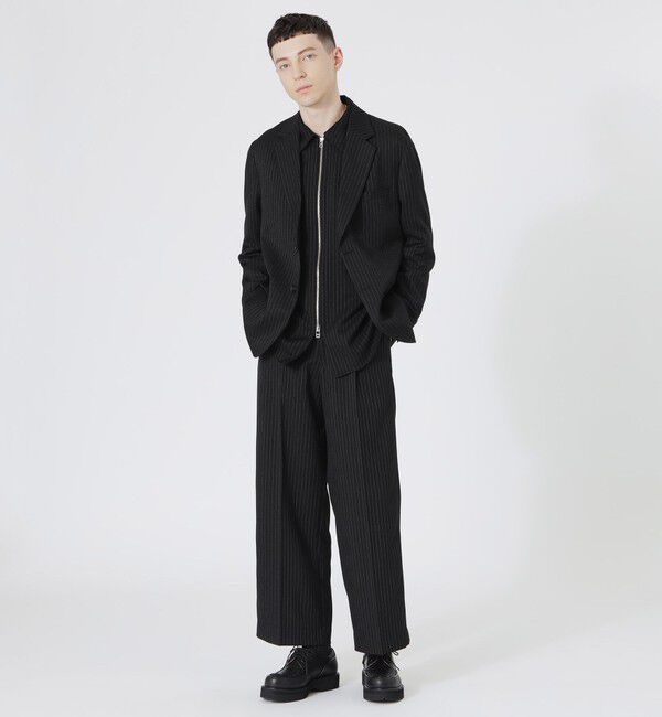  「ピンストライプジャケット」|テーラードジャケット|