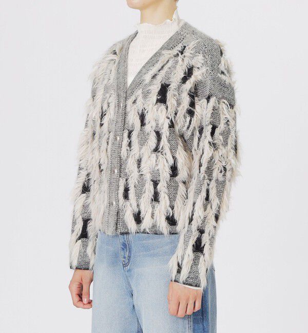  「ジャカードニットカーディガン」|ニット・セーター|