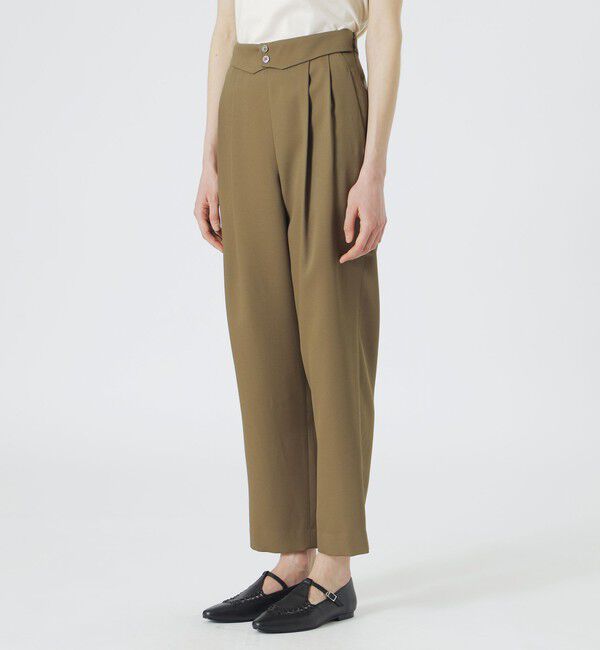  「クリアツイルテーパードパンツ」|その他|