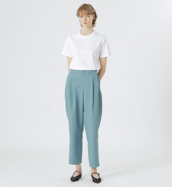  「クリアツイルテーパードパンツ」|その他|