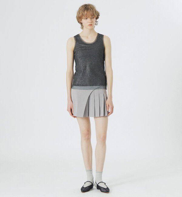  「アシンメトリープリーツスコート」|その他|