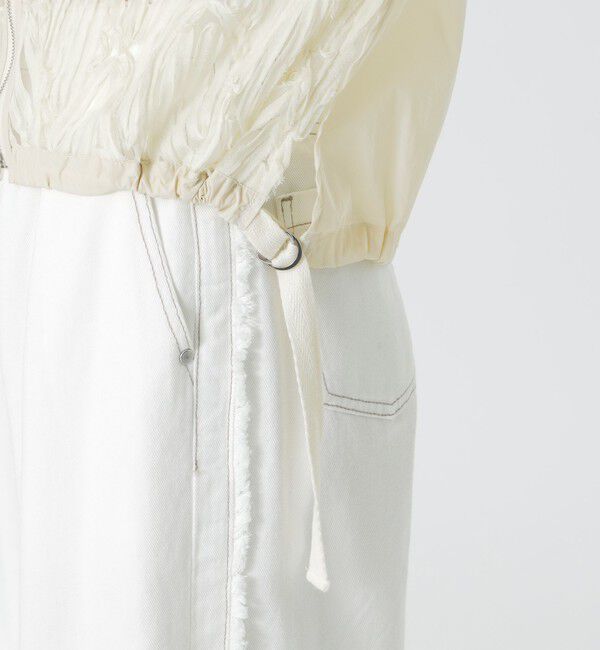  「エンブロイダリーチュールブルゾン」|ブルゾン・スタジャン|