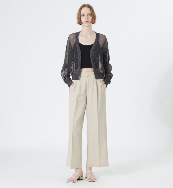  「ウォッシャブル2タックパンツ」|その他|