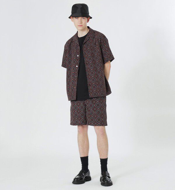  「オーナメントプリントショートスリーブシャツ」|シャツ・ブラウス|