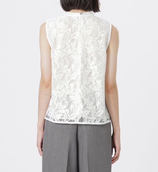  「ノースリーブレースブラウス」|シャツ・ブラウス|