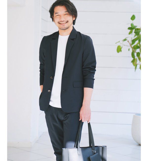 IKKA LOUNGE「Reflax ストレッチテーラードジャケット」|テーラードジャケット|