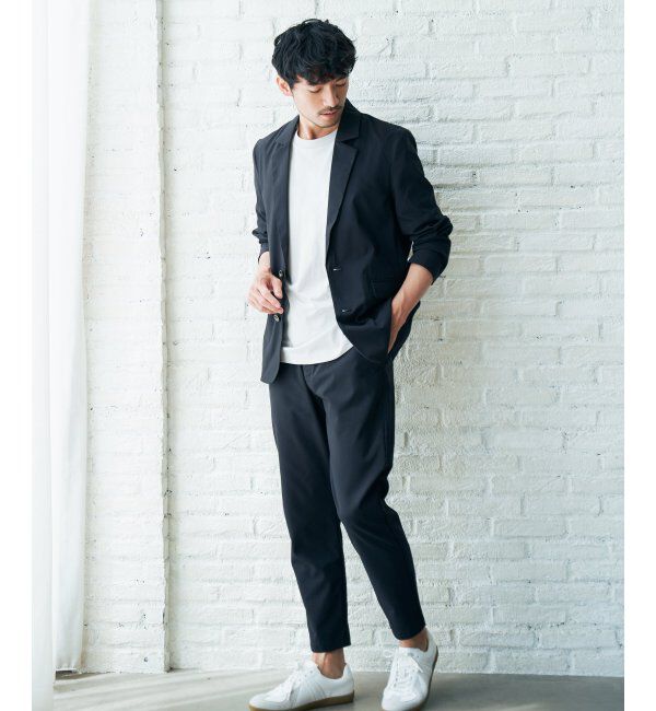 IKKA LOUNGE「Reflax ストレッチテーラードジャケット」|テーラードジャケット|