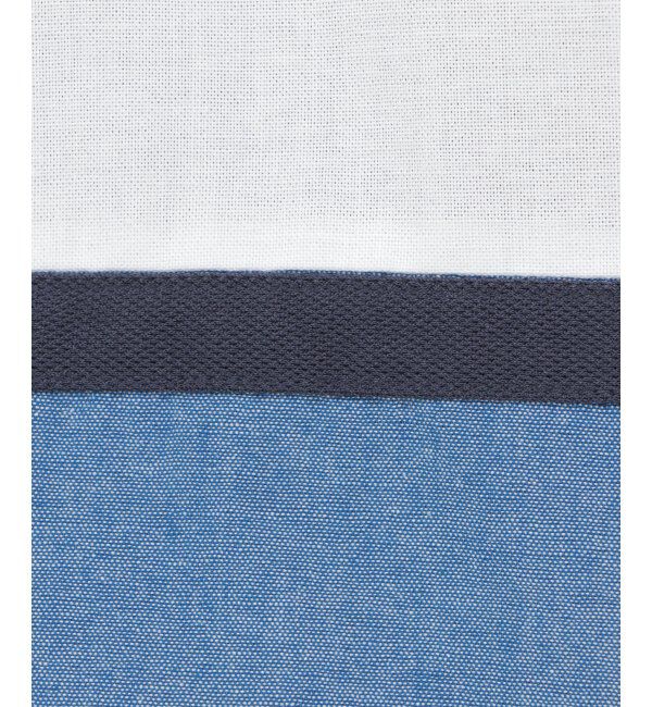 ikka「7分オックス裾切り替えシャツ」|シャツ・ブラウス|