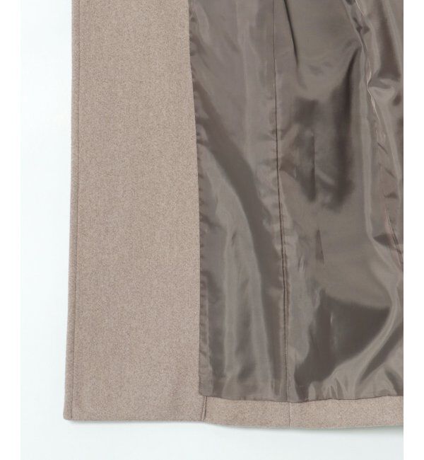 IKKA LOUNGE「ウールライクサッシュ付きテーラーコート」|その他|