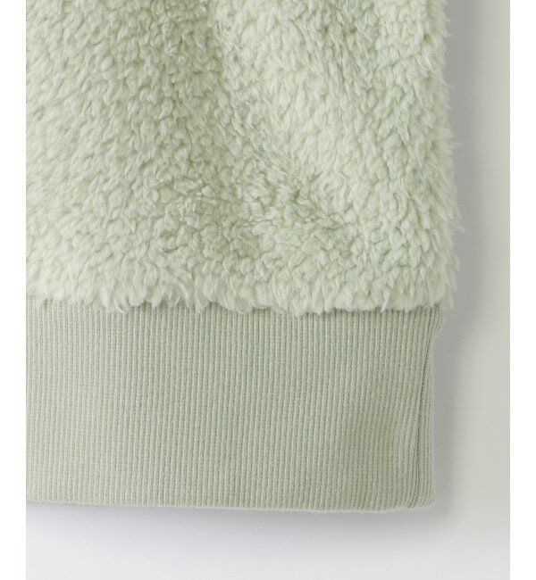 ikka kids「フェイクファー切り替えプルオーバー（120~160cm）」|Tシャツ・カットソー|