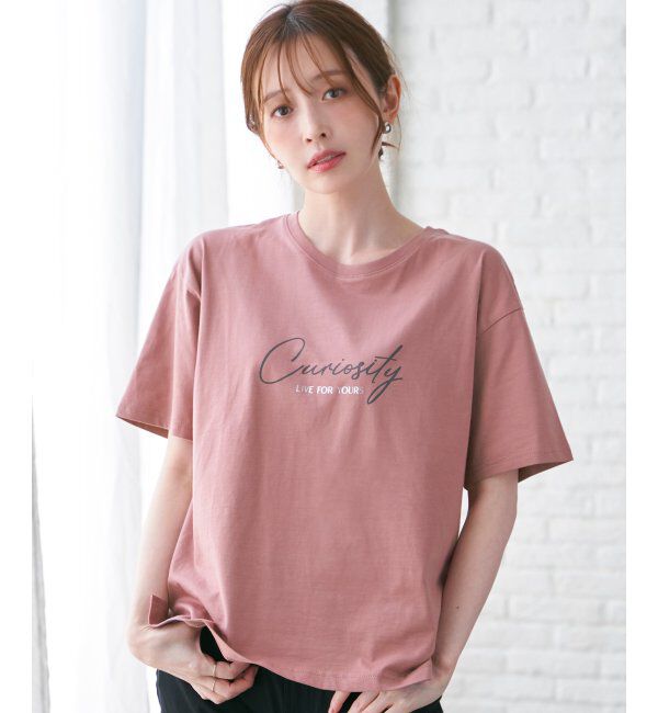 ikka「ロゴフォトプリントＴ」|Tシャツ・カットソー|