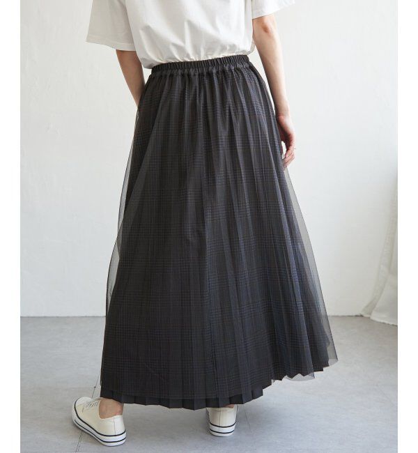 ikka「【2WAY】プリーツリバーシブルスカート」|スカート|