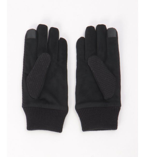 ikka「リブ編みグローブ」|手袋|