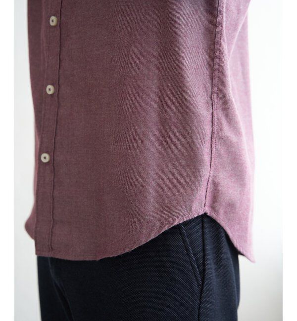 ikka「イージーケアネルスイスカラーボタンダウンシャツ」|シャツ・ブラウス|