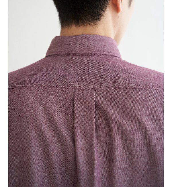 ikka「イージーケアネルスイスカラーボタンダウンシャツ」|シャツ・ブラウス|