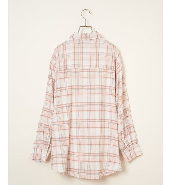 Lbc with Life「ダブルガーゼロゴ刺繍オーバーシャツ」|シャツ・ブラウス|