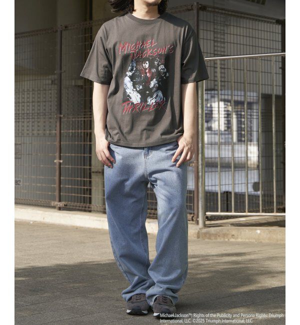 VENCE share style「Michael Jackson マイケル・ジャクソン ThrillerプリントTee」|Tシャツ・カットソー|