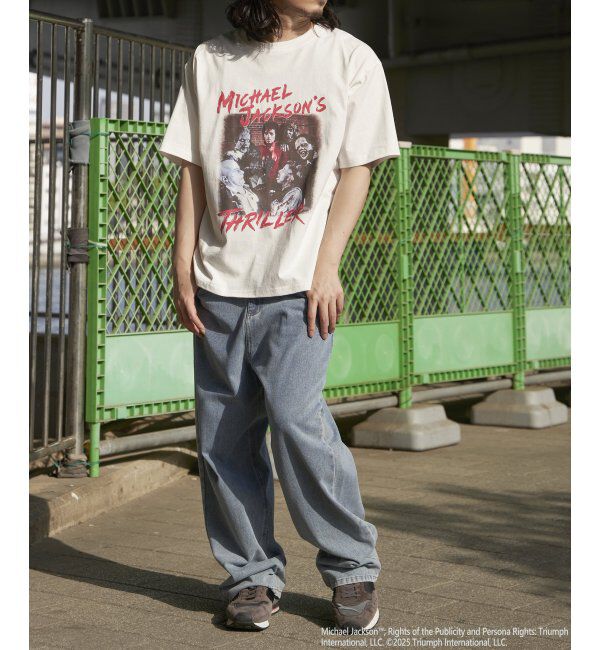 VENCE share style「Michael Jackson マイケル・ジャクソン ThrillerプリントTee」|Tシャツ・カットソー|